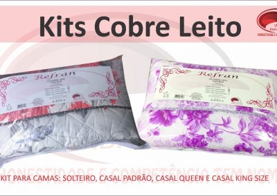 KIT COBRE LEITO TRAVESSEIRO